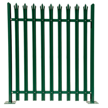 New Design tubular steel fence aluminium palisade fence